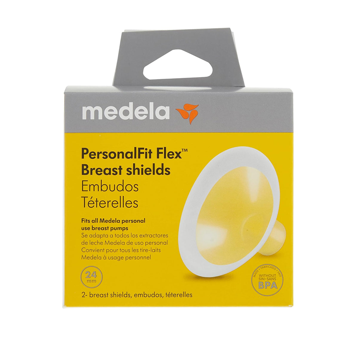 Medela Personal fit Flex Breast Shields, 2 Pack